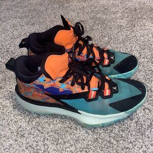 Nike Air Jordan Zion 1 Men's Basketball Shoes Size 10 DA3130-800 Hyper Jade